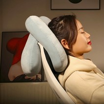 낮잠 베개 다용도 쿠션 점심시간 수면 배개 여행 휴식, 상세페이지 참조, 상세페이지 참조