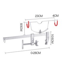 민물 낚시 받침틀 부속품 좌대 스탠드 발판 낚싯대 홀더 브리지 클립 성인 야외 바다 다리 뗏목 금속 조절 지원 미끄럼 방지 클러치, 베이트 캐스팅 릴, 01 A Baitcasting REEL