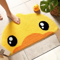 [해외직구] 해피 러버덕 발매트 욕실매트, 동글러버덕