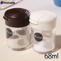 일제 inomata 미니 양념통 68ml (조미료통 소금통 후추통 일본 양념병), 아이보리4260, 1개