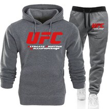 ufc후드집업 헬스 머슬핏 UFC 남성 트레이닝세트 후드 운동할때입는옷 맨투맨 헬스복 기모 짐웨어 운동복