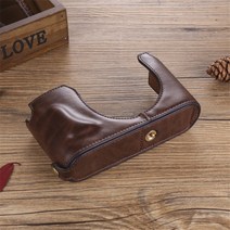 라이카 q2 카메라백 M11/q/CLUX 가죽케이스 M9/10 베이스T/TL2/DLUX-LUX7type109 적용, 기본 갈색_Leica Q2