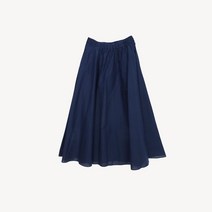 UNIQLO 유니클로 플레어 롱 코튼혼방 스커트 WOMAN_S