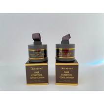 리체나 헤어 윤곽 커버 쿠션, 1개, 내추럴블랙 01호