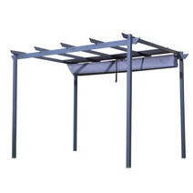 시스템 파고라 조립식파고라 테라스파고라, 벽이 아닌 3x4m(80MM관)