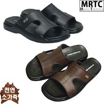 마리오탈라리코 젠틀라인 절개스티치 소가죽슬리퍼 3cm굽 정장슬리퍼