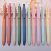 여기슈 마카롱 검정볼펜 사무용품 학용품 예쁜 판촉볼펜 KK268 당일발송, 모란디_그린