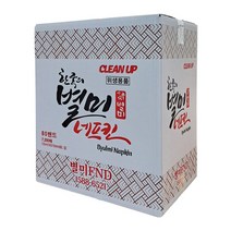 별미 테이블 일회용 냅킨 80밴드 [195mm x 100mm], 1박스