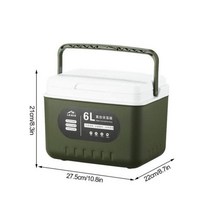 캠핑용 아이스박스 차량용 보냉박스 미니아이스박스, 6L, CN