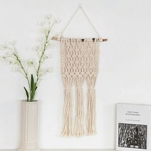 [솜씨당] 마크라메 월행잉 만들기 DIY 세트 솜씨키트 뜨개 벽꾸미기 장식, 기본패키지