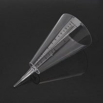 측량 원추형 비 게이지 플라스틱 투명 야외 가정 정원 DIY 공예 도구 전문, 한개옵션0