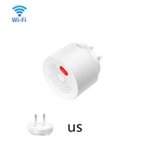 도시 가스 누출 탐지기 수소 디텍터 누설 경보기 복합 측정기 휴대용 검출기 wifi 스마트 감지기 가연성 프로판 부탄 메탄 천연 안전 경보 센서 경고 eu us uk 플러그, 우리 와이파이