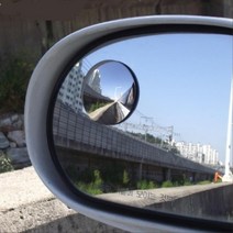 무테두리 UV코팅 사이드 미러 부착 보조 거울 2p SM7 K7 쌍용차 그랜저 여성드라이버