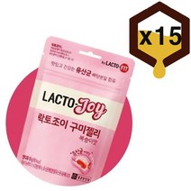 종근당 락토조이 유산균 구미젤리 50g x 15봉지, 상세페이지 참조