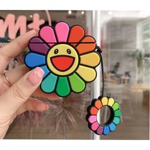 케이스 에어팟 스마일 데이지 썬, 레인보우