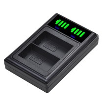 1Pcs BP-511A 배터리 LED USB 듀얼 충전기 EOS 40D 5D D60 G6, 한개옵션0