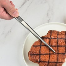 비모던 요리집게 주방핀셋집게 고기 요리 먹방 캠핑용 요리용 스텐 핀셋 삼각 집게 천뚱집게, 핀셋집게 30CM, 1개