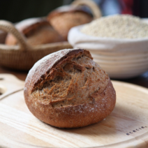 (맘베이커리) 100% 통밀/천연발효/ 당뇨/ 건강/ 비건/ 유기농 빵, 커팅해주세요