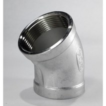 스텐 45도엘보50A(2), 1개