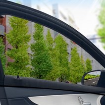 차박 차량용 모기장 방충망 햇빛 가리개 창문형 SUV 승용차 차박모 차박필 수품 자동차, SUV 뒷좌석 2P