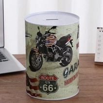 심플 대용량 토호금 저금통만 못들어가요 365일 같은 저금통 바람직하지 않아요, 슈퍼레트로Mote자동차10만, 하나