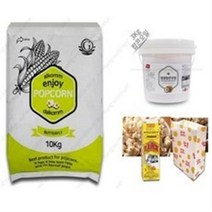 금강월드 팝콘 재료 세트 P-2 (팝콘옥수수 10kg + 천연야자유 팝콘오일 3kg + 팝콘소금 992g + 팝콘봉투 300장), 2개