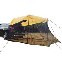 트럭 텐트 햇빛 가리개 SUV 자동 캐노피 휴대용 캠핑 트레일러 옥상 천막 야외 엔터테인먼트 아웃도어 피크, 02 Yellow