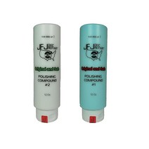 JFJ 폴리쉬 컴파운드 콤보 팩 355ml(12온스) 블루 1 화이트 2 (JFJ 이지 프로 플러스 싱글 더블 및 암리스 호환)