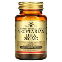 솔가 추출 오메가3 베지 DHA 200mg 베지 소프트젤 50정, 4병