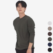라틱 남자 부드러운 라운드 니트
