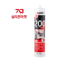 탑씰 F200 방화용 흑색 실리콘 탑프라 방화 실리콘, 1개