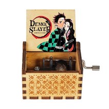 오르골 만들기 수동 하울의 움직이는 성오르골 핸드 크랭크 뮤직 박스 대부 퀸 밴드 생일, 악마 학살자 5