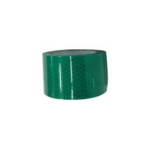 3M 프리즘형 고휘도 반사 테이프 48mm 녹색 안전 라인