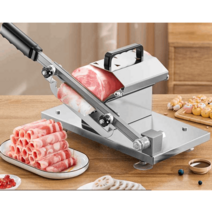 스텐 육절기 업소용 고기 절단기 족발써는기계 가정용, 스텐 다기능 슬라이서 오리지널 블레이드02