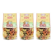 달라코스타 삼색 동물원 파스타 250g, 3개