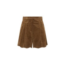 G-CUT 웨이브 코듀로이 하프 팬츠_카멜 7223430601