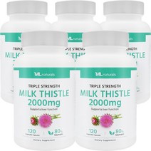 마이라이프내추럴스 고함량 밀크시슬 2000mg, 5병