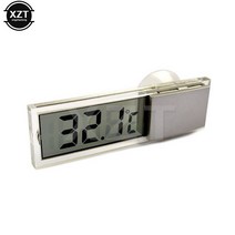 계측기 중고 다기능 종류 전기 Osculum 유형 lcd 차량 탑재 디지털 온도계 섭씨 화씨 외부 센서 전자 테스터, 단일옵션