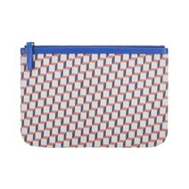 피에르하디 여성 큐브 블루 오렌지 클러치백 POUCH L MULTI BLUE - 멀티