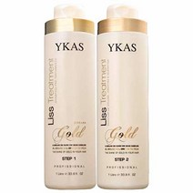 Y-kas Gold Cirugia Plastica Capilar/성형수술/브라질 케라틴 블로우 아웃 드라이 헤어 샴푸 (1000ml) + 트리트먼트 (1000ml) 효과적인 볼륨