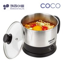 스텐 분리형 라면포트 1인용 전기냄비 1.5L 전자냄비 라면기계 라면냄비 선물