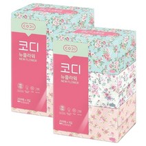 코디 뉴플라워 갑티슈 2겹, 3개입, 2팩