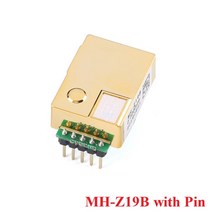 가스 감지기 검지기 MH-Z19 MH-Z19C MH-Z19E MH-Z19B IR 적외선 CO2 센서 이산화탄소 가스 센서 모듈 CO2, 04 Z19B with Pin