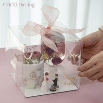 (DIY키트) 코코달링 부케캔들 하바리움 젤캔들홀더 만들기 2개 세트, 세트8. 말린부케캔들+하바리움(미듐), 린넨향