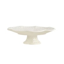 Le Pei 유로피안 스타일 레트로 세라믹 케익스탠드 8형, 1개, 퓨어 화이트