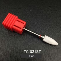 드릴링머신 전동 드릴 다축 탁상 드릴링 머신 RIKONKA 골든 카바이드 네일 비트 세라믹 밀링 커터 매니큐어 전기 파일 손톱 관리 기계 액세서리, [18] TC-021ST