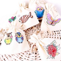 브랜드없음 27. 민화샵 전통 복주머니 만들기, 04.부엉이 한마리