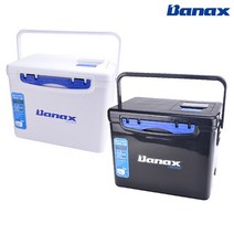 바낙스 아이스박스 CO2204 15리터 낚시 캠핑 레저 쿨러, 화이트