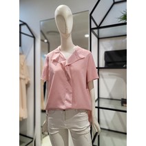 SI SI 브이넥 옆트임 블라우스SCBAE2466A (P002063756)