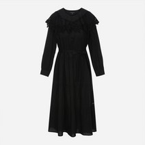 써스데이아일랜드 레이스 카라 롱 원피스_T226MOP159W 397443